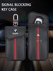 OSTB7 For BMW E90 F20 E46 E60 G60 F10 F30 E87 X5 X1 M4 M5 G11 Sport Car Key Case Signal Blocker Bag RFID Shielding Pocket Car Sticker