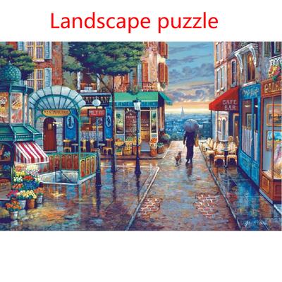 1000 Teile Puzzles Lernspielzeug Landschaft Lernpuzzlespielzeug