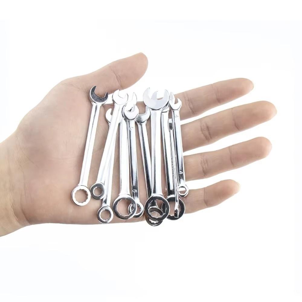 4-11mm Range Ratchet Wrench Set Metric/Imperial Combination Spanner Set For Precision Repair Work