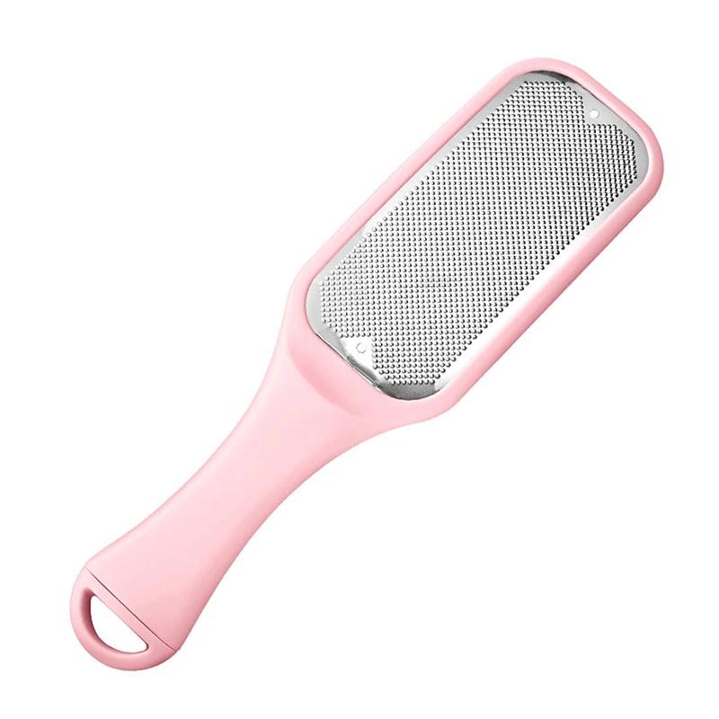 

1PCS Pedicure Foot File Tools Professional Dead Skin Callus Removal Stainless Steel Ergonomic Handle for Smooth Feet