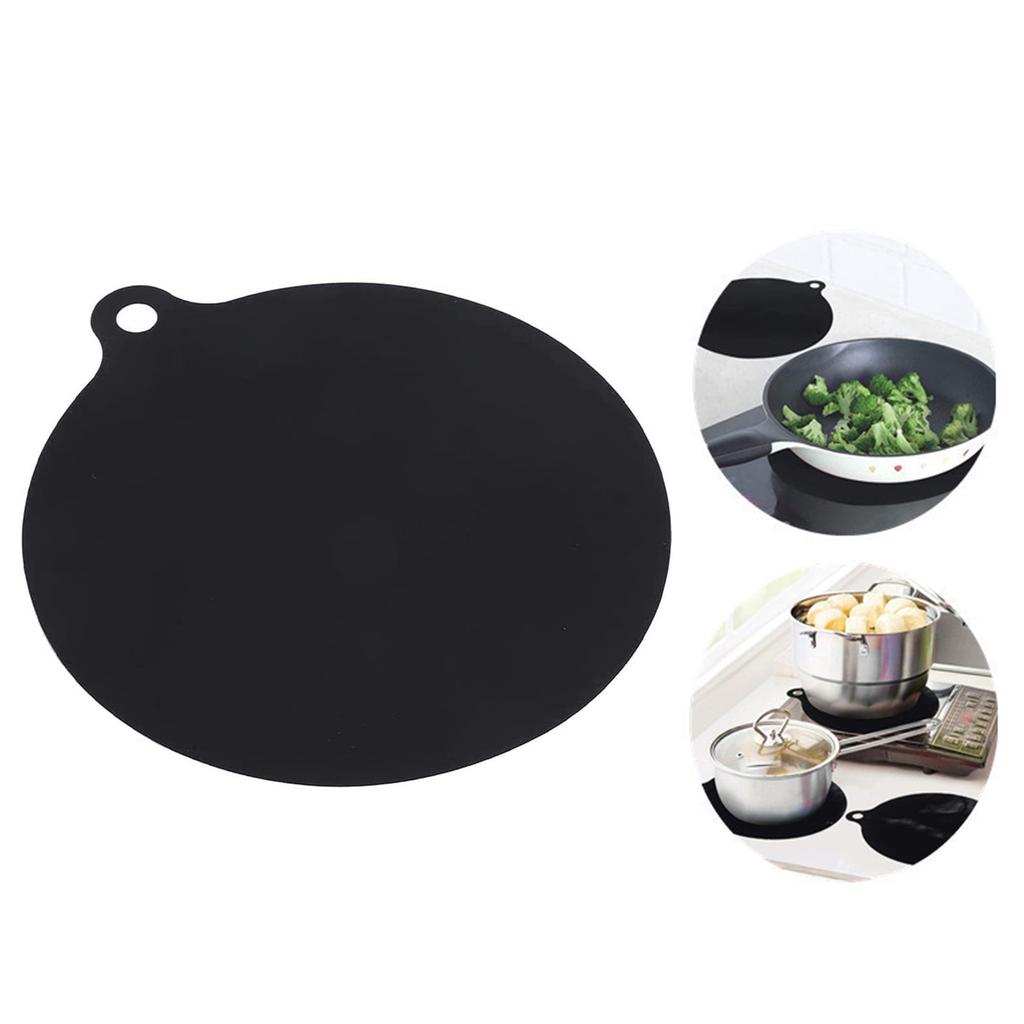Reusable Induction Cooktop Mat Heat Insulated Mat Kitchen Accessories Induction Stove Protector Mat Cooktop Cover Non Slip Mat