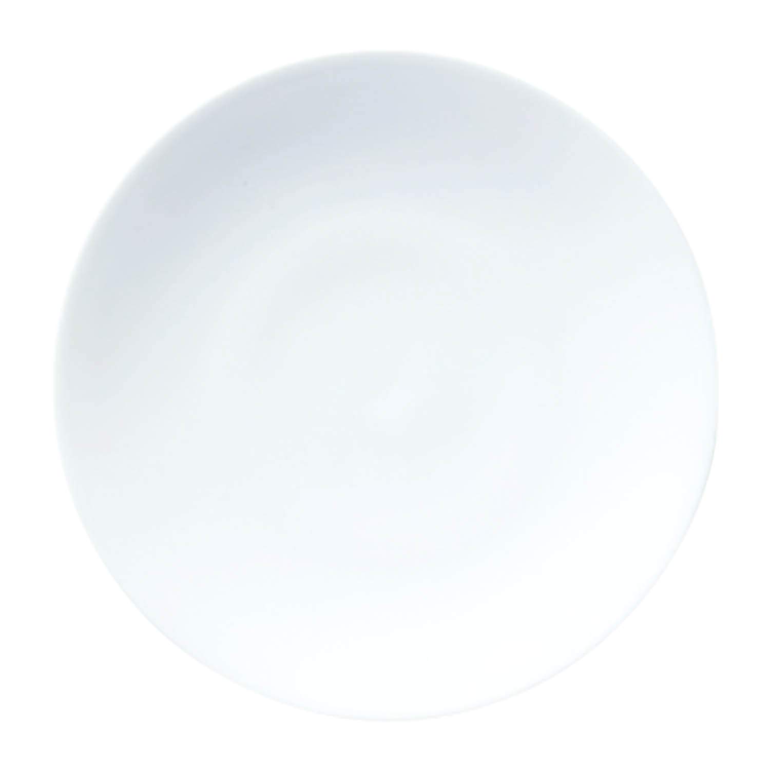 

Noritake Grandeur Deep Plate, 24.5cm, Microwave and Dishwasher Safe, White Fine Porcelain (Premium White), 1657L/94916