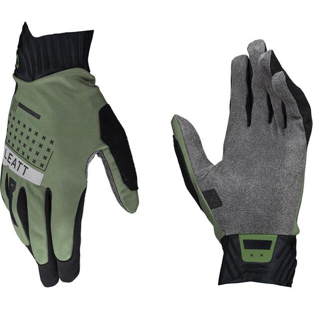 Велосипедные перчатки Leatt 2.0 Windblock (зеленый) One Size