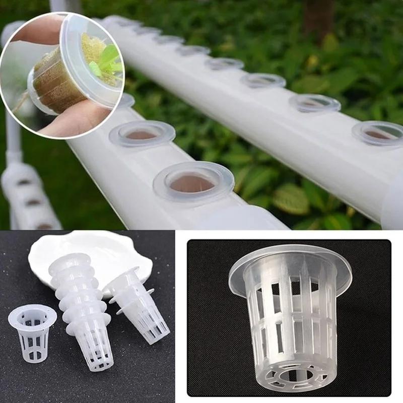 5 Pcs Plastic Plumbing Water Culture Vegetables Set Basket Soilless Cultivation Planting  Cultivation Cup