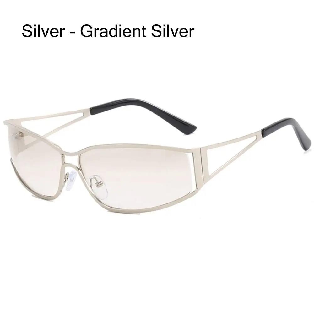 Fashion Punk Goggles UV400 Protection Unisex Y2K Sunglasses for Women Driving Sports Shades
