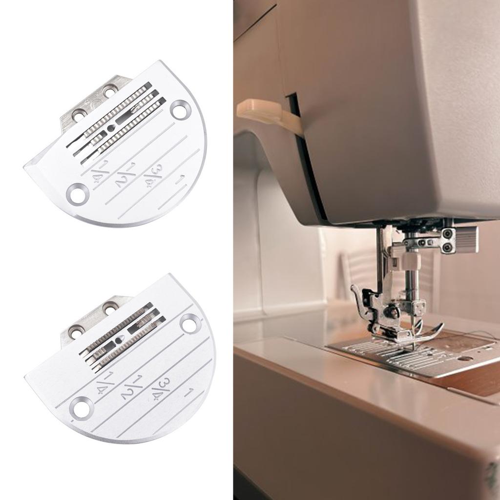 Sewing Needle Plate and Feed Dog Replacement Easy Installation Sewing Feed Dog For Flat Car Sewing Machine Accessories
