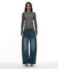 PARTIMENTO WOMEN Open Back Knit Top_Melange