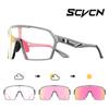 SCVCN Outdoor Photochromic Sunglasses Bicycle UV400 Eyewear Sale Sports Bike Glasses Women Driving Cycling Glasses Man MTB Road 7