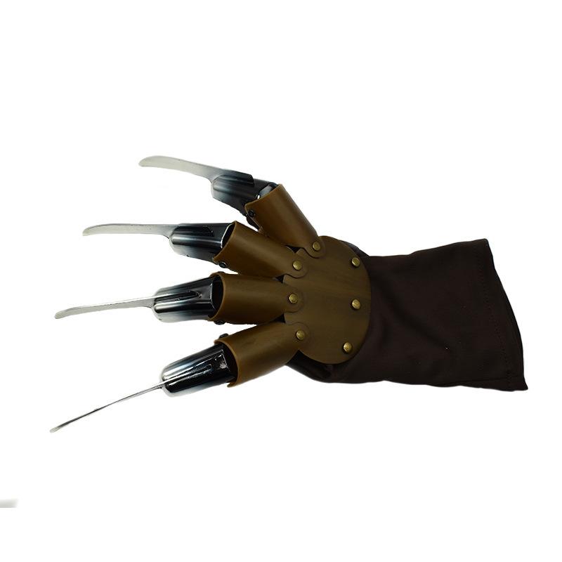 Wolverine Style Metal Claw Gloves for Cosplay, Halloween Costume Accessory, Unisex Adult Props