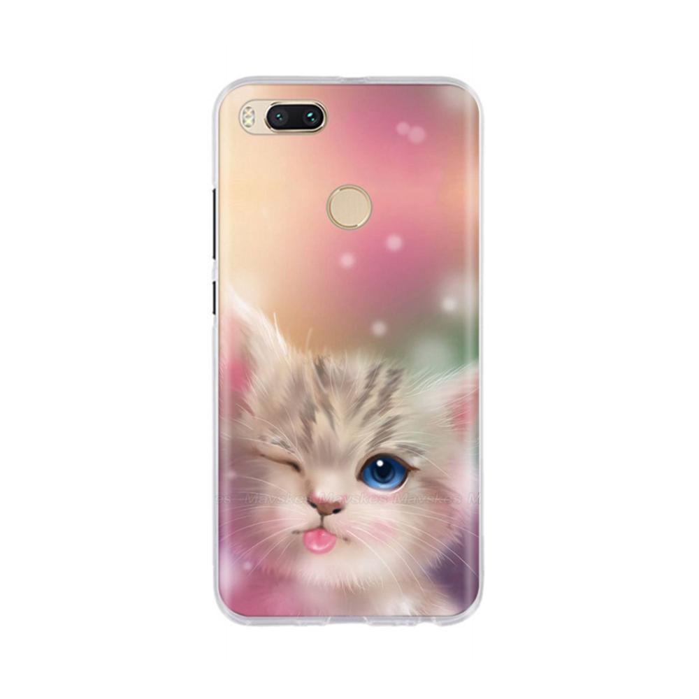 Pro Xiaomi Mi A1 Pouzdro Mi 5X Průhledné TPU Pouzdro na Telefon Pro Xiaomi MiA1 Mi5X Mi 5X Pouzdra Xiaomi A1 Nárazník Coque Fundas Tašky Kryt