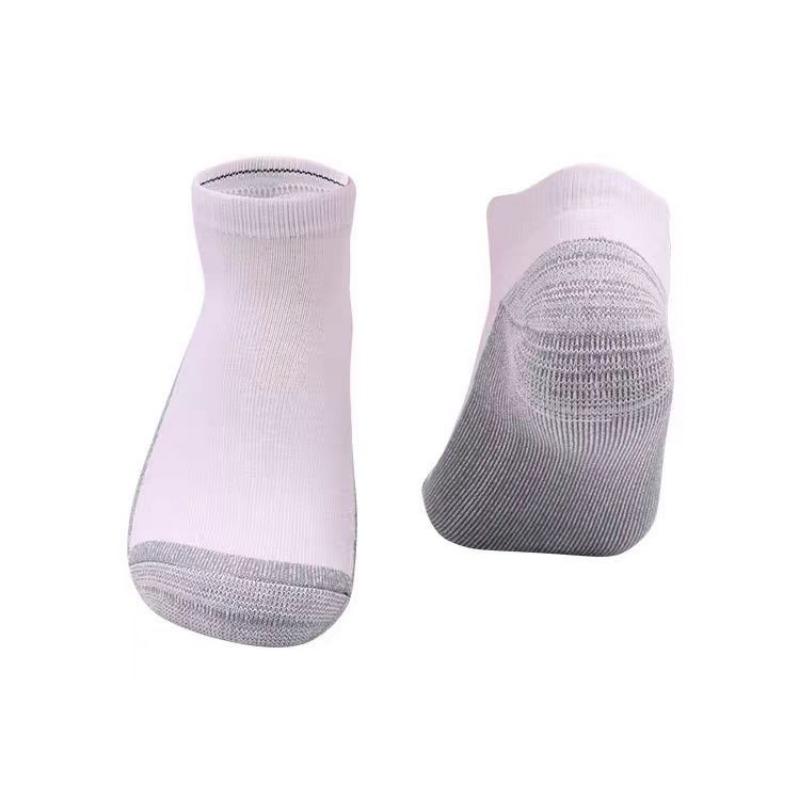 Men's Professional Sports Thickened Towel Bottom Matching Color Running Socks
