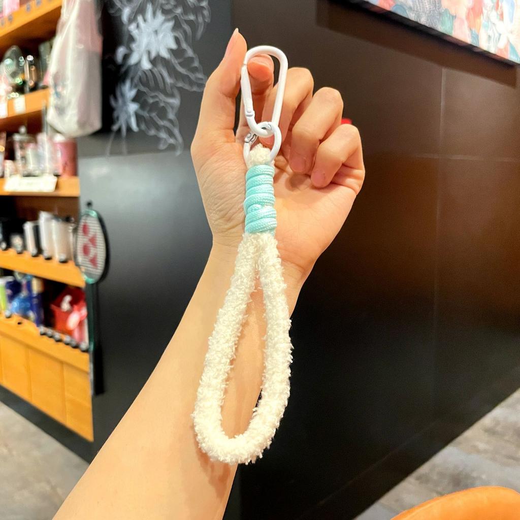 Cute Long Ear Bunny Keychain Plush Pendant Soft Rabbit Stuffed Doll Kawaii Plushie Bag Charm Toy Key Ring Gift for Women Girls
