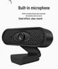 HD 1080p Driver-Free Webcam for Online Classes & Video Conferencing