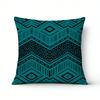 Tropical Rainforest Leaf Buttfly Geometric Abstract Cushion Cover Peach Skin Throw Pillowcase Living Room Home Decor Pillow Case