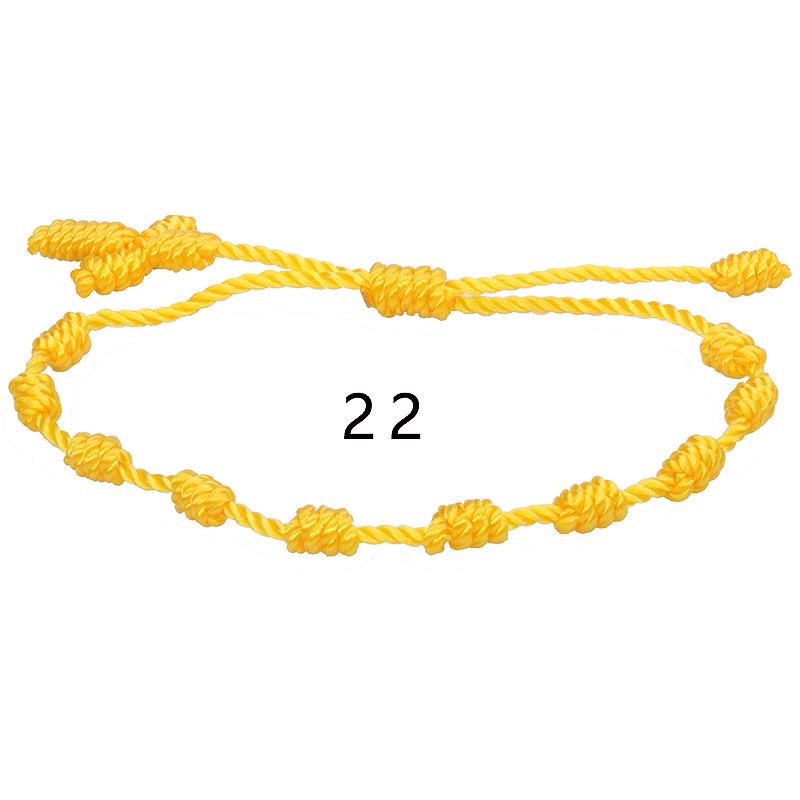 Multicolor Zodiac Friendship Bracelet for Parent-Child, Men & Women