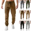 Men's Outdoor Sports Loose Leisure Multiple Pockets Work Pants Trousers