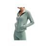 Under Armour Meridian Confortável Versátil Amigo da Pele Respirável Jaqueta Jaquetas Femininas Verde-Limão 1379157-348