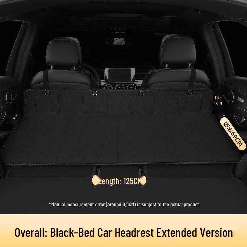 RV Travel Mattress with Headrest for Car Trunk & Rear Seat