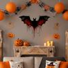 PVC Halloween Fledermaus Wandaufkleber Elektrostatische Gruselige Fledermaus Aufkleber Fensteraufkleber Fenster