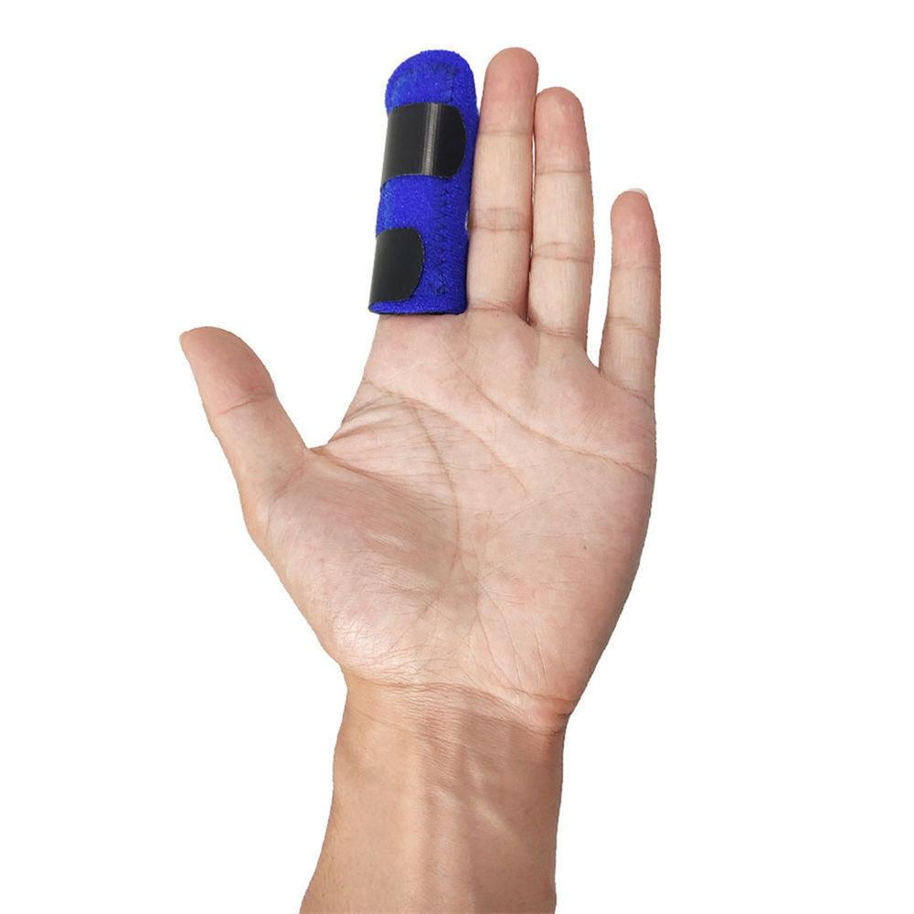 1Pcs Adjustable Finger Splint Brace Built-in Aluminum Alloy Mallet Finger Brace for All Fingers Tendon Release Pain Relief