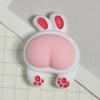 5ks Resin Charm Cartoon Big Diy Flat Bear Back Prase Roztomilá kočka Funny Butt Pryskyřice Dekor