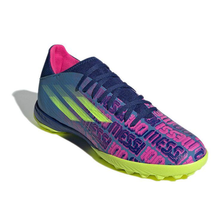 adidas X Speedflow Messi.3 TF Numbersup Sneakers Unisex Blu Victory-Blue Rosa Shock FY6896