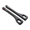 2Pcs Car Seat Gap Filler Side Seam Plug Strip Leak-proof Filling Strip for Mitsubishi RALLIART Eclipse Outlander Center Hub Cap