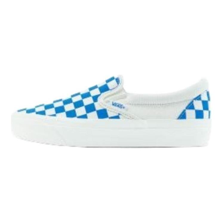 Vans Mte Slip-On Reissue Low-Top Canvas Shoes Unisex Blue White Sneakers VN000CWA0H7