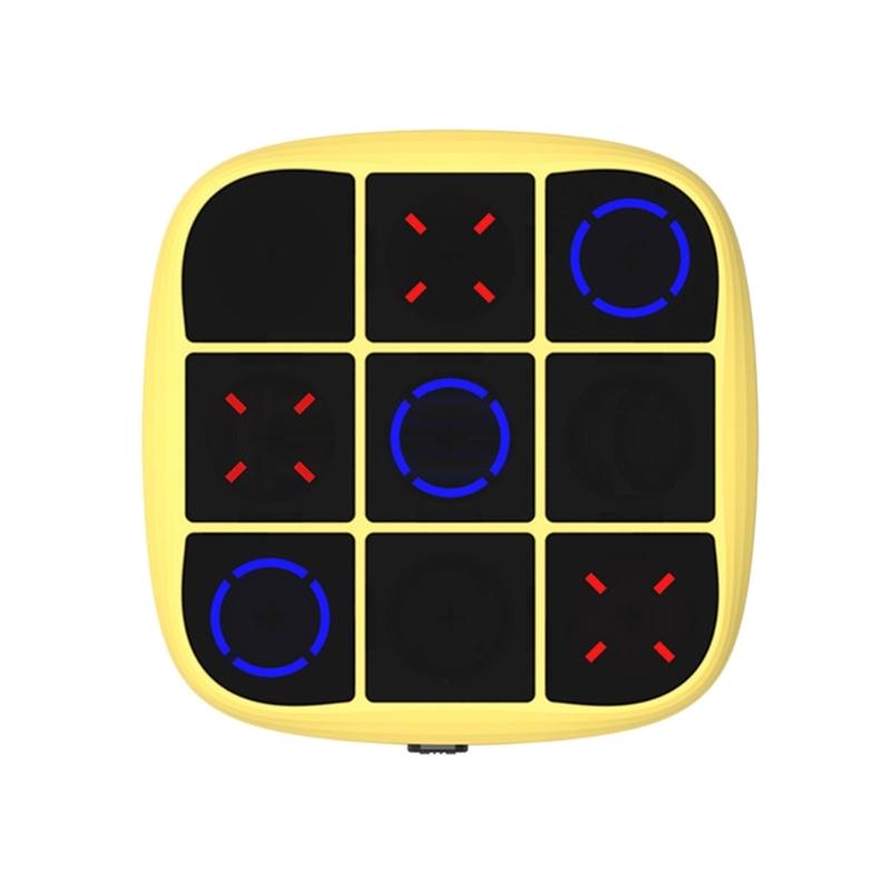 

Portable Electronic Board Games Handheld Electric Puzzle Game Console Educational Toy for Children Kids Adults жовтий