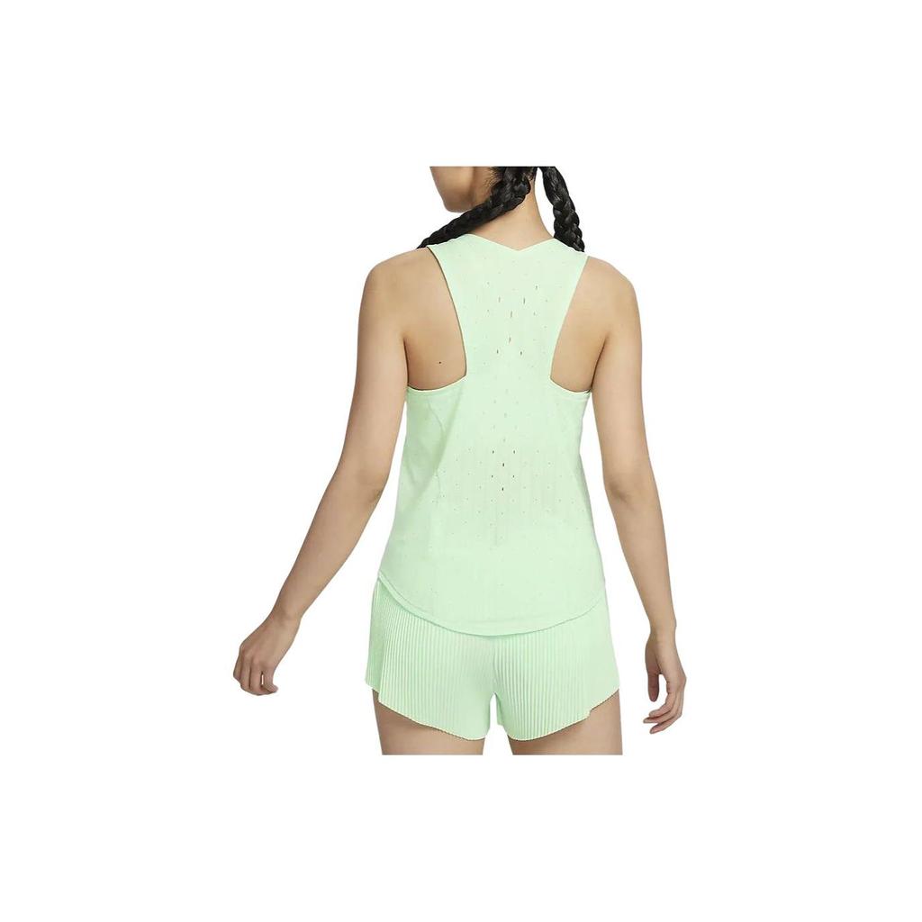 Nike Gilet Sportivo Casual Traspirante ad Asciugatura Rapida Dri-FIT ADV con Logo Donna Gilet Verde Vapore FN2505-376