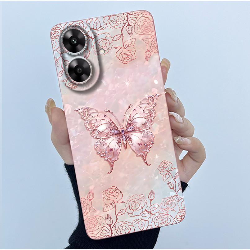 Phone Case for Realme Note 60 60X Narzo N61 Back Cover Matte Shell New design Soft Silicone Funda for Realme Note60 RMX3933 Case