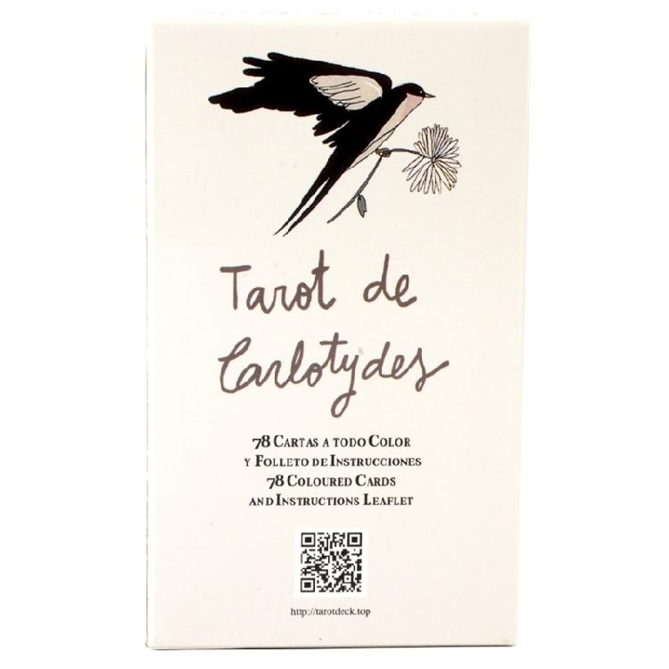 Carlotydes Tarot Deck Card Divination-Board Game Fortune Telling Game for Women