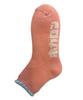 Hokaron Emo Short Socks Salmon Sizes Women's Fleece-Lined HKL51015, Pink, 23-25