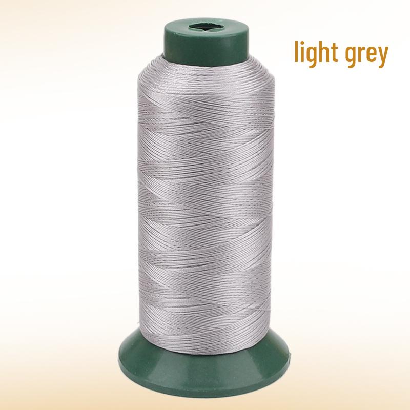 Sewing Machine & Handcraft Thread: High-Strength Mercerized Nylon for Upholstery, Leather, and Jeans