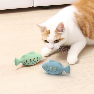 New Cat Toy Self-Playing Catnip Chew Toy | Teeth Grinding Interactive Pet Toy for Kittens & Cats