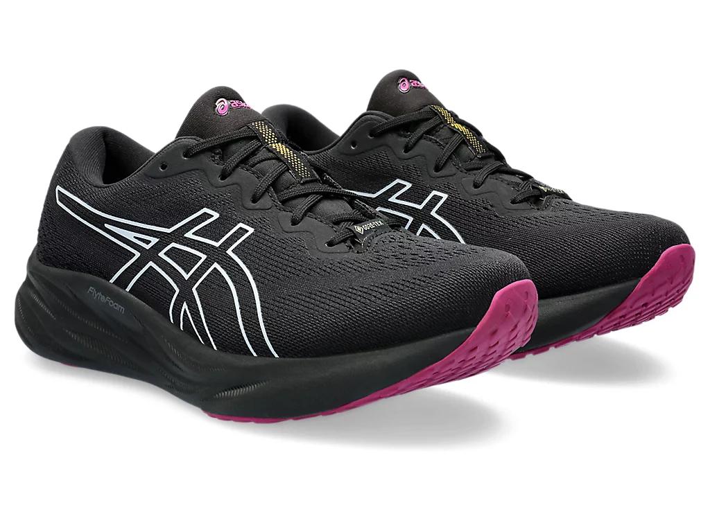 Sports shoes Asics black / blackberry Gelpulse 15 Gtx