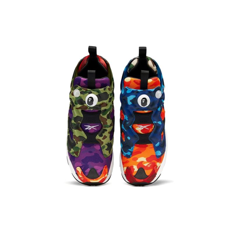 Reebok Bape X Reebok InstaPump Fury Og 'Multi Camo' Sneakers Q47370