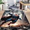 1pc Superman, Cityscape Carpet, for Home & Office Decor, Desk Chair Carpet, Festive GiftL1423