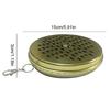Outdoor Portable Fishing Mosquito Tray Metal Mosquito Coil Holders Iron Incense Boxes With Hook Outdoor Mosquito Repellent Box