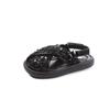 2024 Sommer Kinder Sandalen für Mädchen Mode Elegant Prinzessin Glitter Weiche Sohle Bequem Casual Vielseitig Trendy Strand Schuh