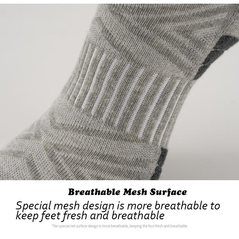 3 пары мужских и женских спортивных носков для бега — фото 3