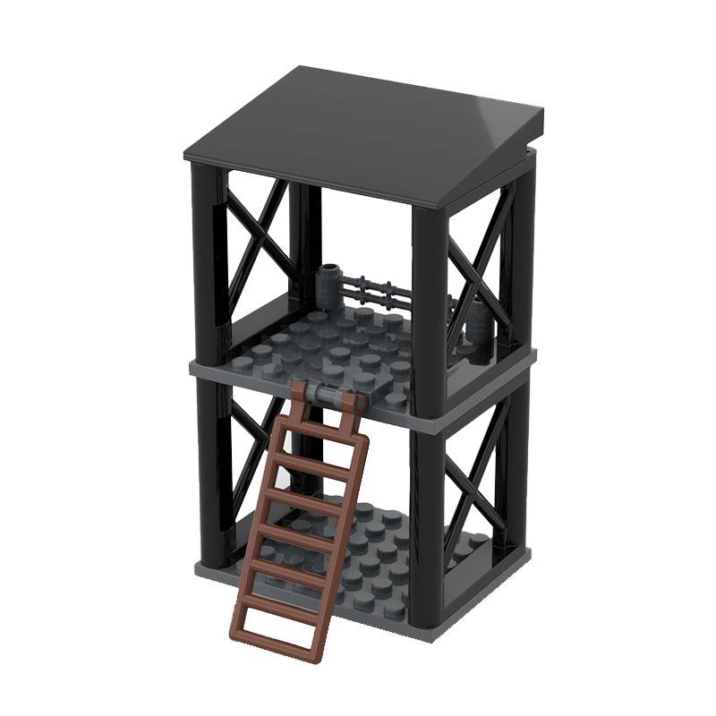 WWII Outpost Watchtower Military Building Blocks Set for Export