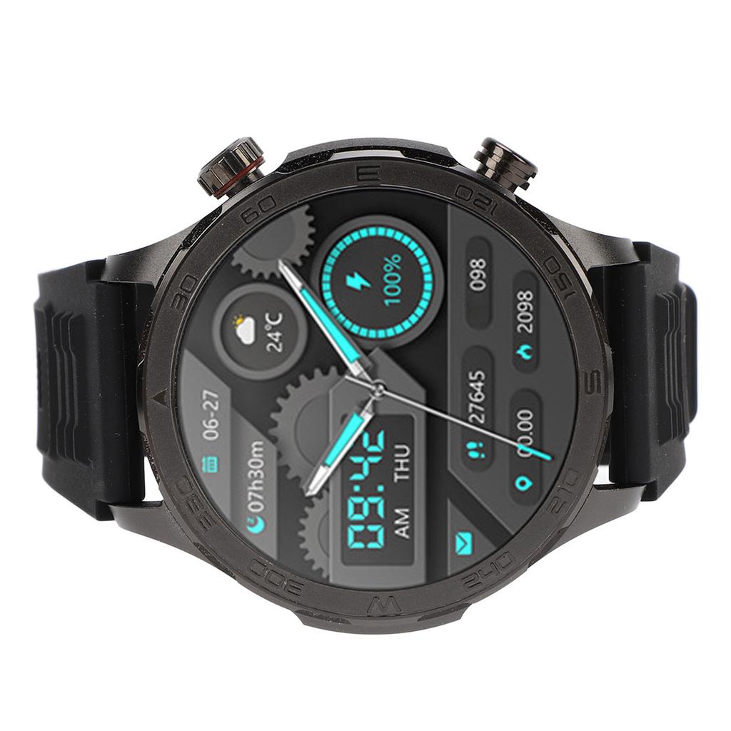 Smartwatch mit kabellosem Anruf 1,53 Zoll HD Voll-Touchscreen IP67 Wasserdicht Mehrere Sportmodi