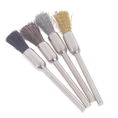 1Pcs Nail Drill Bit Cleaning Brush Electric Manicure Drills Copper Wire Cleaner
