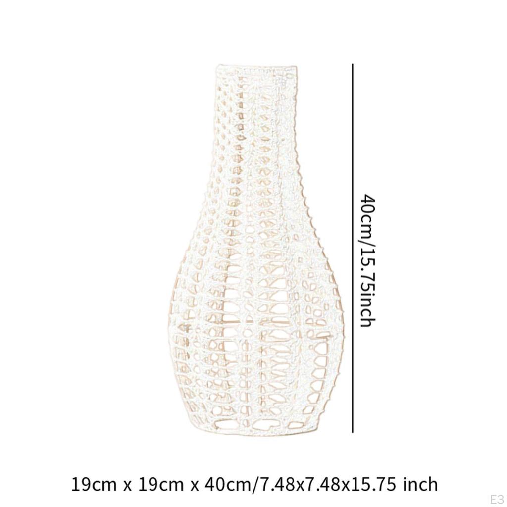 Handcrafted Woven Lamp Shade for Pendant Lighting In Living
