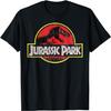 Jurassic Park Distressed Original Park Logo T-Shirt