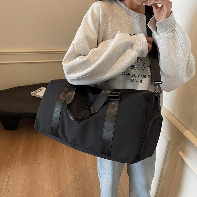 Men's and Women's Luggage Bags Large Capacity Outing and Leisure Travel Bags with Shoes and Stool Sports Yoga Bags