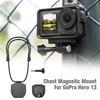 Magnetic Action Camera Quick Release Bracket For DJI Action Camera Accessories Chest Release Bracket Mount For GoPro Hero 13