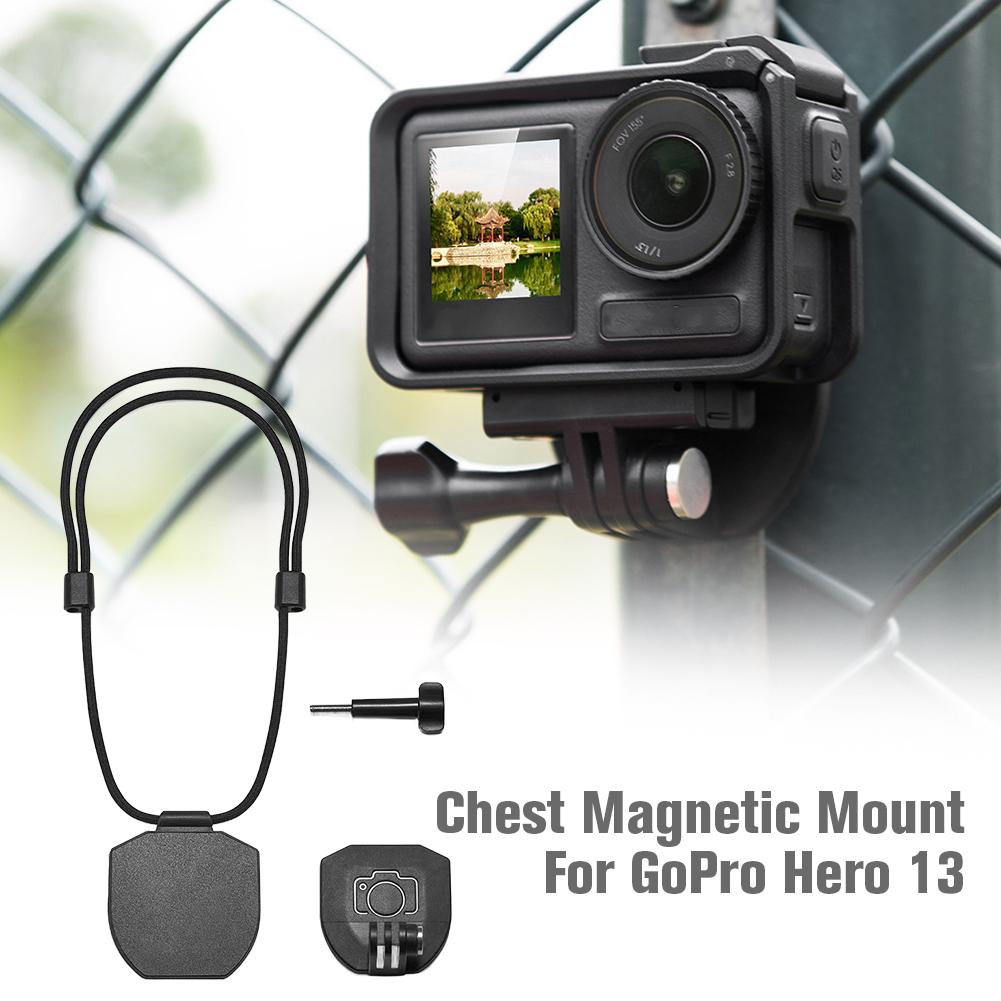 Magnetic Action Camera Quick Release Bracket For DJI Action Camera Accessories Chest Release Bracket Mount For GoPro Hero 13