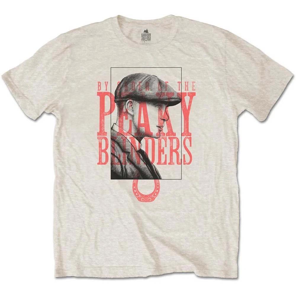 Футболка мужская унисекс Peaky Blinders Red Logo Tommy Official Tee S